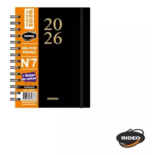 AGENDA R - Nº7 - ECOBLACK