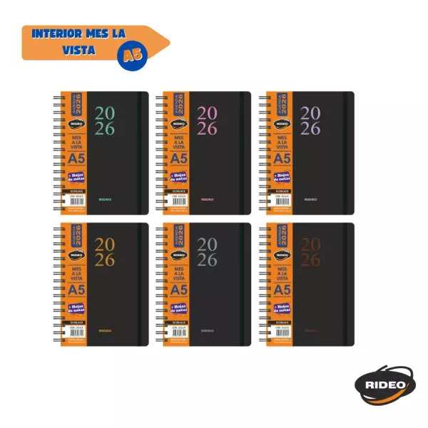 AGENDA R - A5 - ECOBLACK