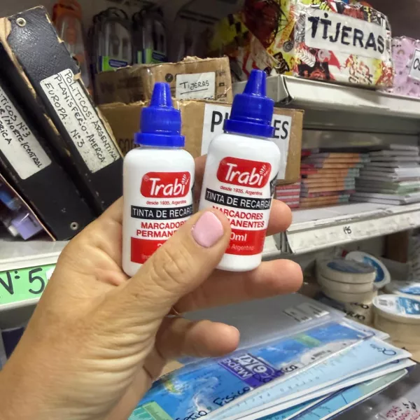 Tinta marcador permanente Verde