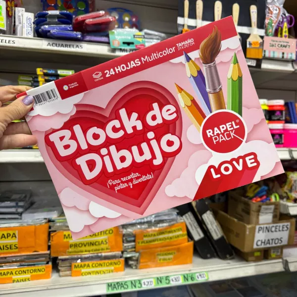 Block de Hojas fantasía