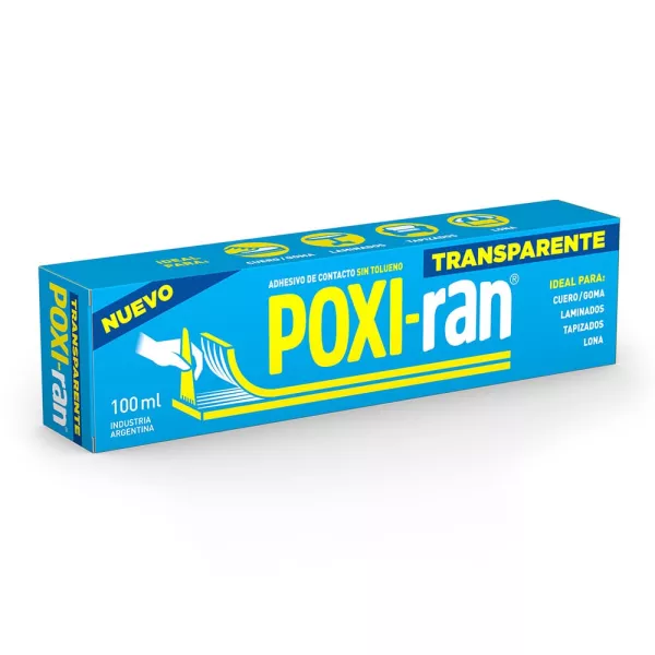 Adhesivo Poxi-ran Transparente 23g