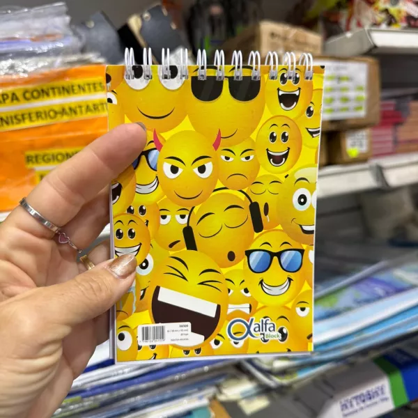 Block A6 Espiralado Alfa Esquelita x80 hjs rayado DIBUJO