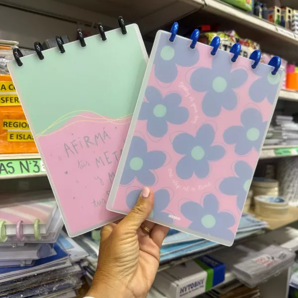 Cuki Block A5 disco chico Rayado x60 hojas