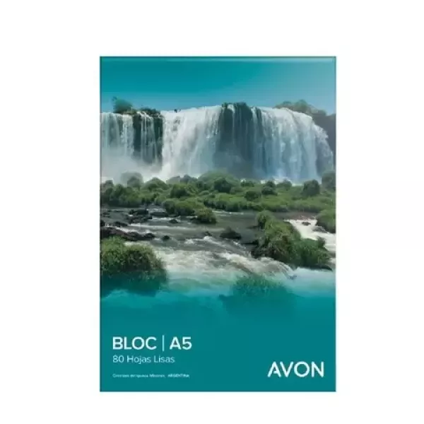 Block A5 Avon Esquela x80 hjs