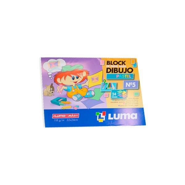 Block de Hojas Luma N°5 Pastel x24hjs