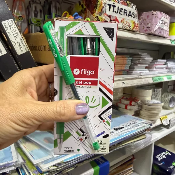 Roller Filgo Gel Pop verde