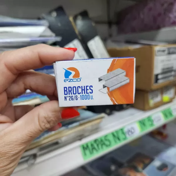 Broches Nro.24/6 x1000