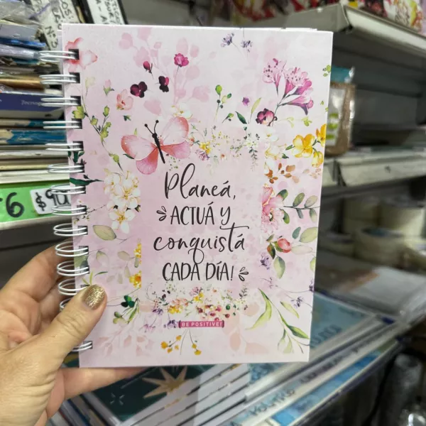 Cuaderno A5 Rayado Be Positive