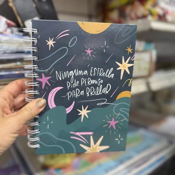 Cuaderno A5 Rayado Be Positive