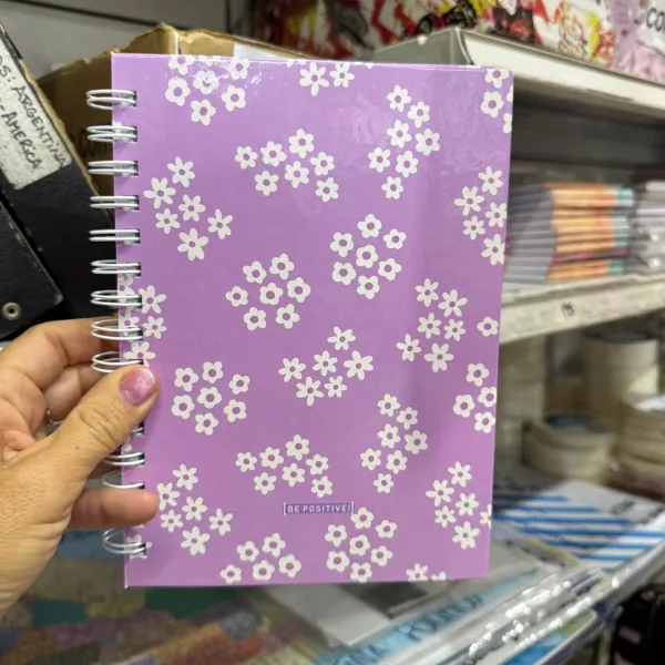 Cuaderno A5 Rayado Be Positive