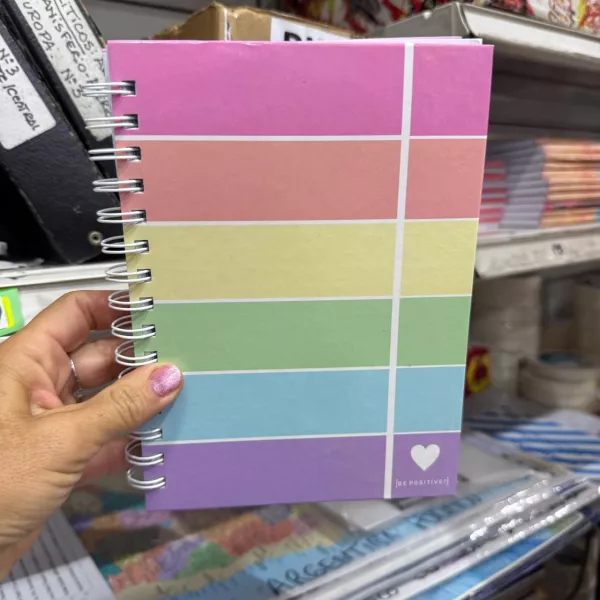 Cuaderno A5 Rayado Be Positive