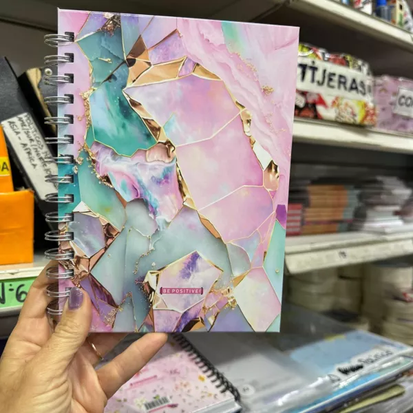 Cuaderno A5 Rayado Be Positive
