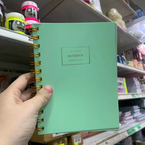 Cuaderno Decorline con espiral 13x17