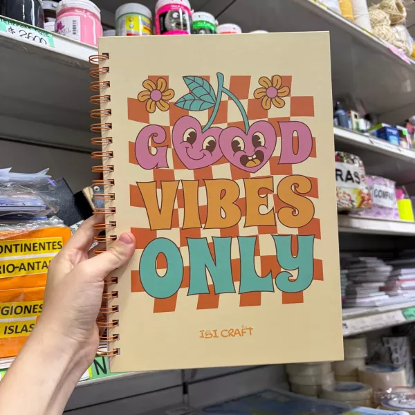 Cuaderno Universitario Good Vibes IBI Craft