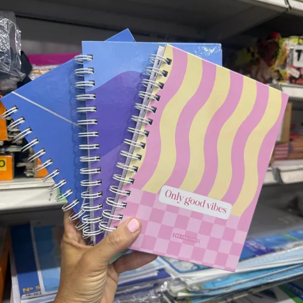 Cuaderno A5 Rayado Be Positive Rayado