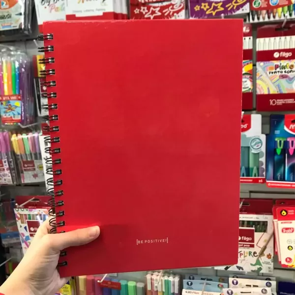Cuaderno A4 Rayado Be Positive