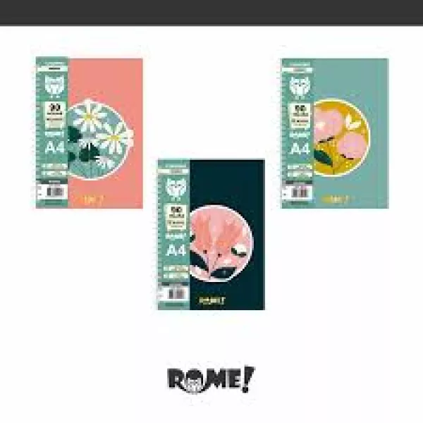 Cuaderno A5 Rome Botanic