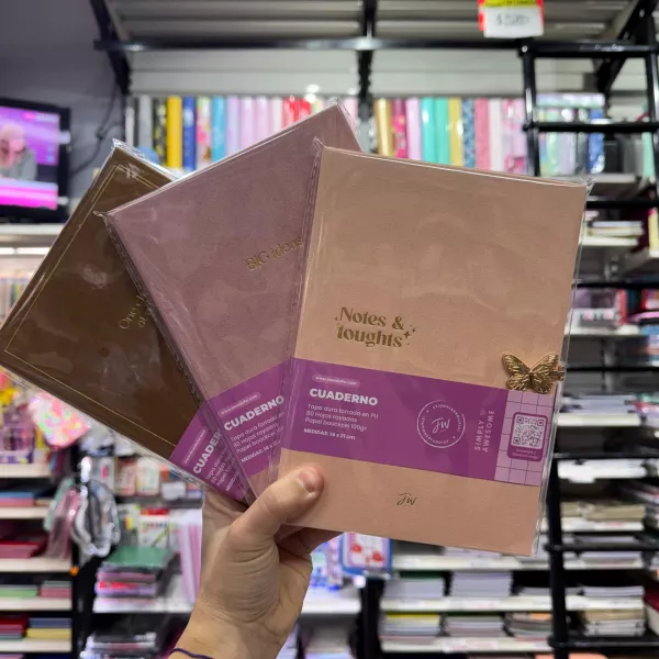 Cuaderno A5 Butterfly FW x80hjs