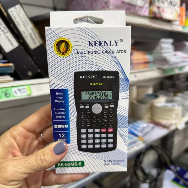 Calculadora científica Keenly Negra