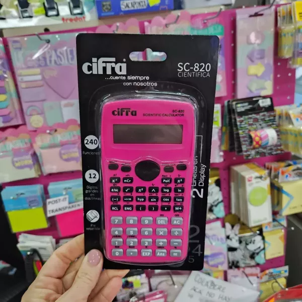 Calculadora científica Cifra Rosa