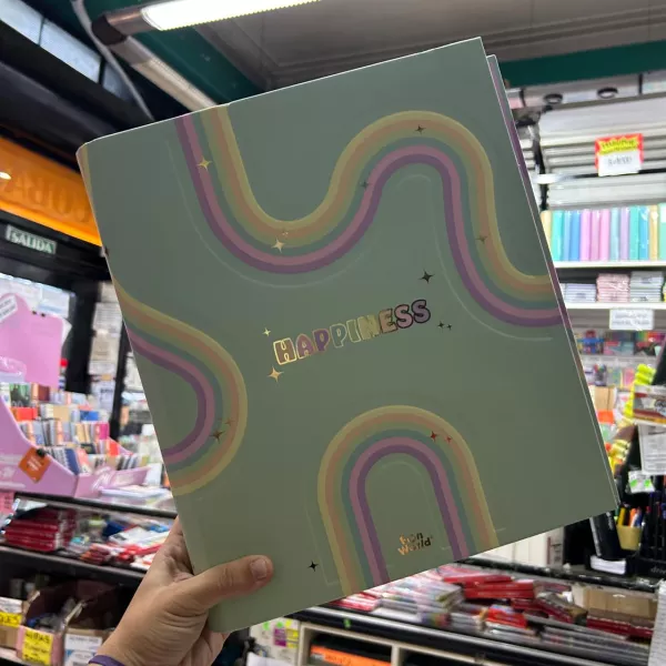 Carpeta con aro A4 FW PASTEL 2025