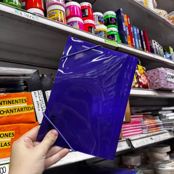 Carpeta A5 con elástico