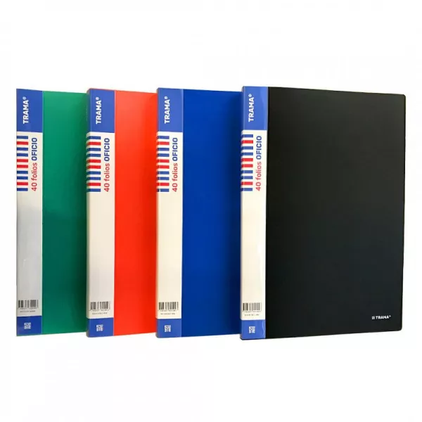 Carpeta con Folios OFICIO Trama 60 folios