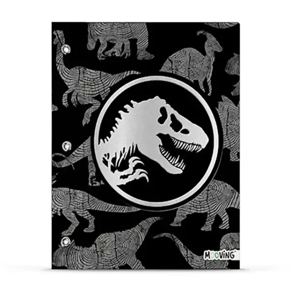 Carpeta Mooving Nro 3 dos tapas Jurassic World 2025