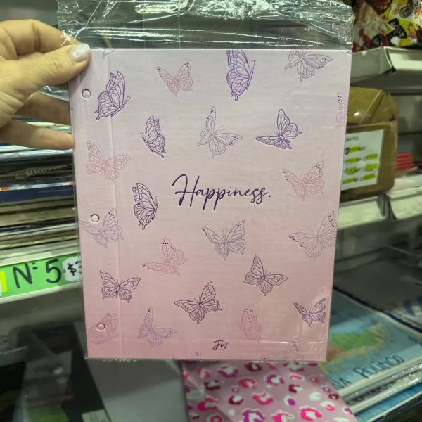 Carpeta 2 tapas Nro 3 FW MINIMALISTA