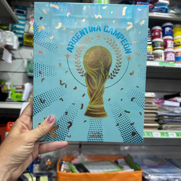 Carpeta 2 tapas Nro 3 FW FUTBOL CAMPEON