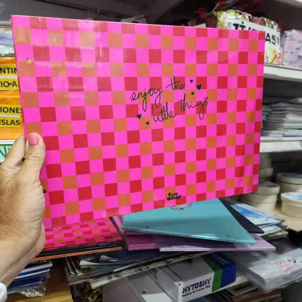 Carpeta 2 tapas Nro 5 FW Colorblock