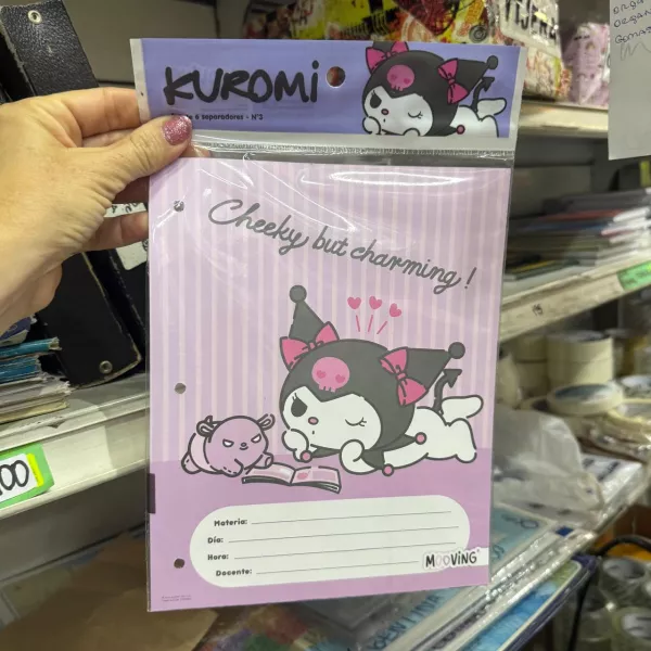 Separadores Mooving Nro 3 Kuromi (2025)