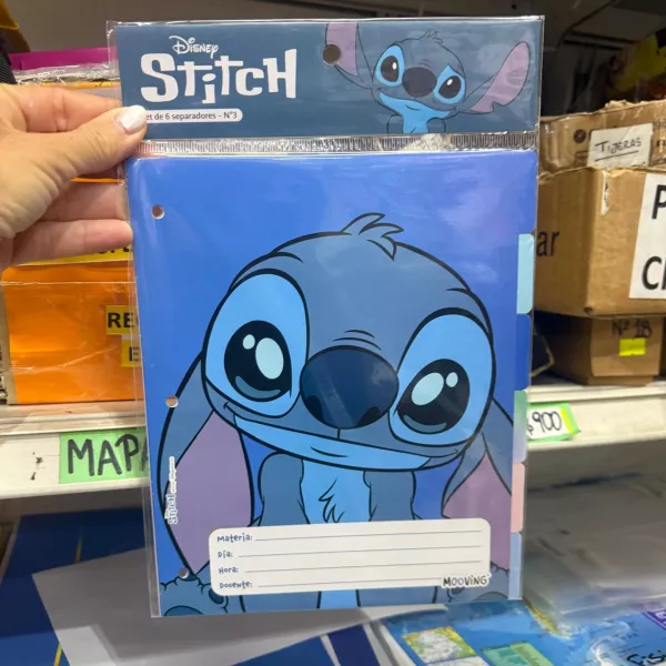 Separadores Mooving Nro 3 Stitch 2026