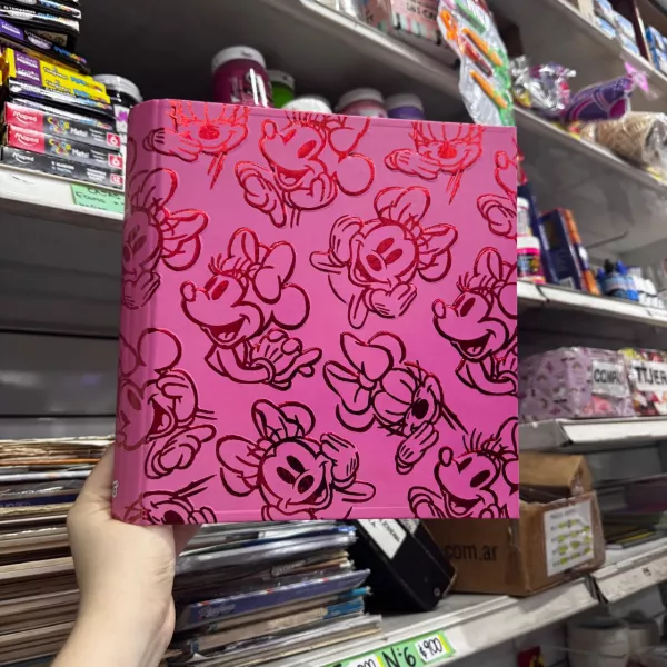 Carpeta Mooving Nro 3 aro de 40 Minnie Mouse 2025