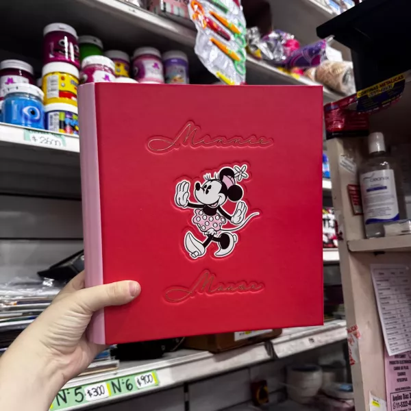 Carpeta Mooving Nro 3 aro de 40 Minnie Mouse 2025