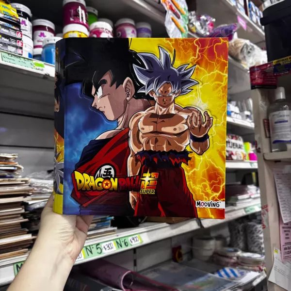 Carpeta Mooving Nro 3 aro de 40 Dragon Ball 2025