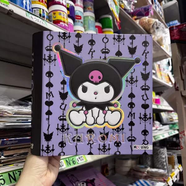Carpeta Mooving Nro 3 aro de 40 Kuromi 2025
