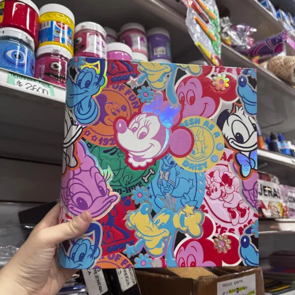 Carpeta Mooving Nro 3 aro de 40 Mickey and Friends 2025