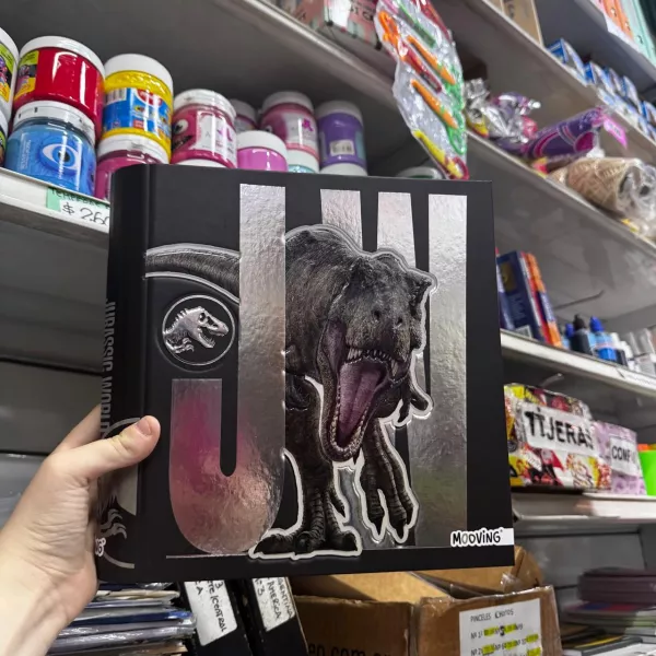 Carpeta Mooving Nro 3 aro de 40 Jurassic World2025