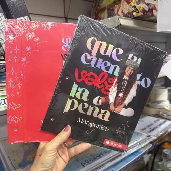 Carpeta Sky color Nro 3 dos tapas Margarita 2025