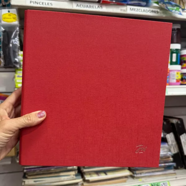 Carpeta con aro  Nro 3 FW ROJA 2025