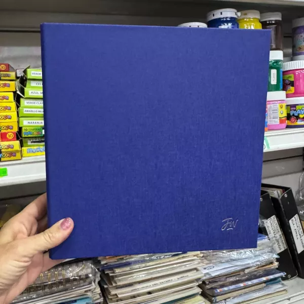 Carpeta con aro Nro 3 FW AZUL 2025
