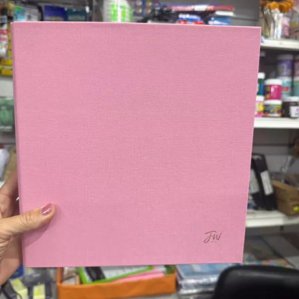 Carpeta con aro Nro 3 FW SALMON PASTEL 2025