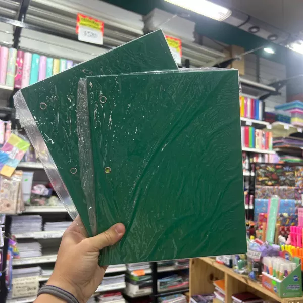 Carpeta 2 tapas Nro 3 THE PEL VERDE