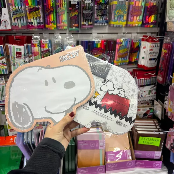 NotePad con imán Snoopy