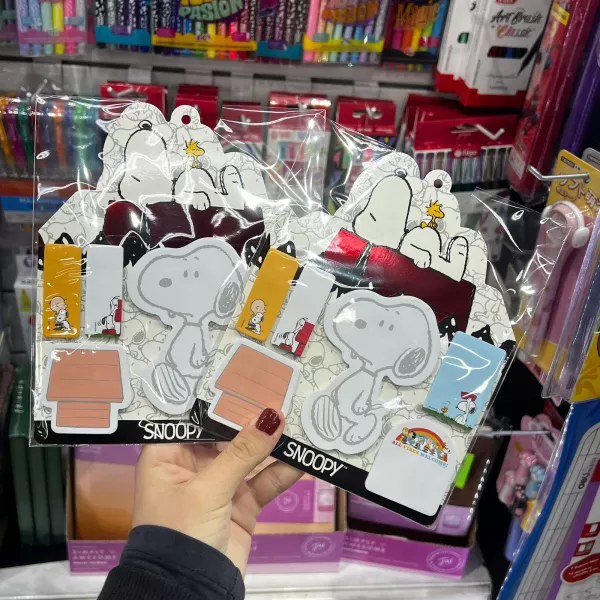 Set de Notas Adhesivas Snoopy