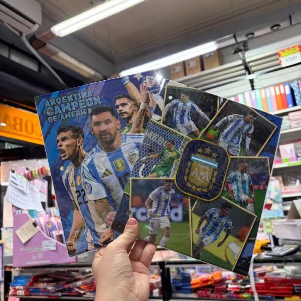 Carpeta dos Tapas Nro 3 Argentina