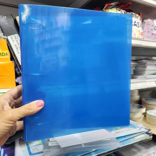 Carpeta Nro 3 traslúcida