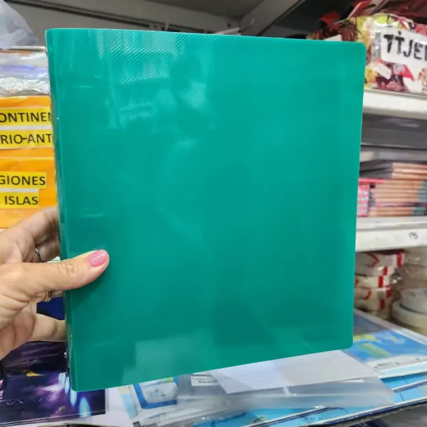 Carpeta Nro 3 traslúcida