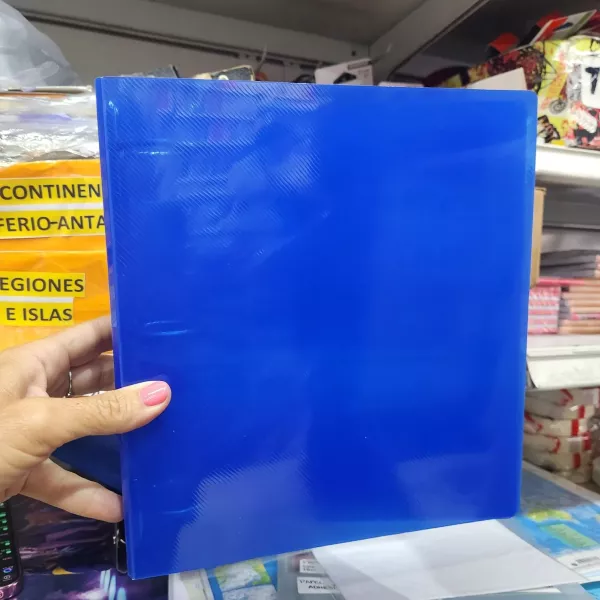 Carpeta Nro 3 traslúcida